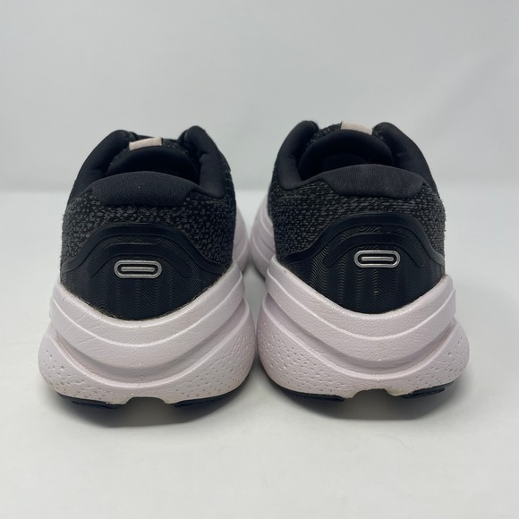 Brooks Ghost Max 2 Shoes Women's Size 7 Medium B Black White Orchid Ice Sneakers - Picture 5 of 8